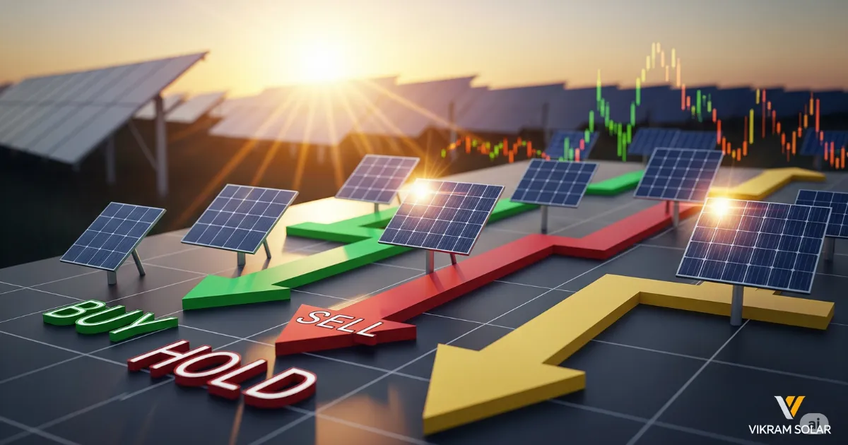 Vikram Solar Share Price: मामूली शुरुआत, लेकिन निवेशकों के लिए बड़ा सवाल – खरीदें, बेचें या होल्ड करें?