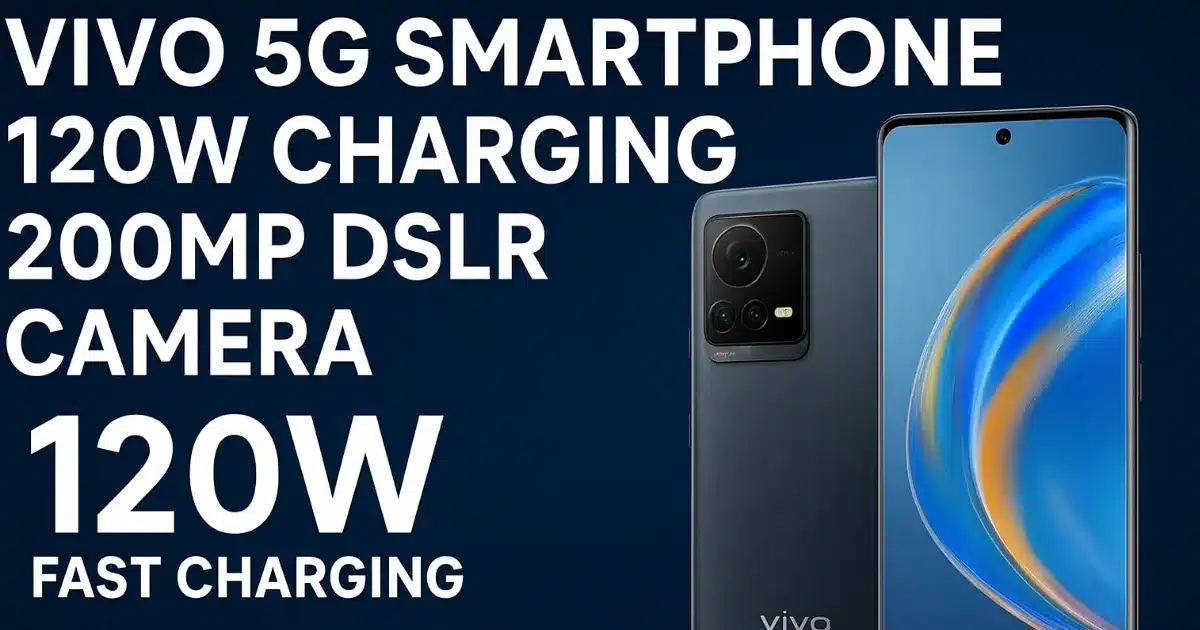 Vivo 5G Smartphone Launched with 120W Charging