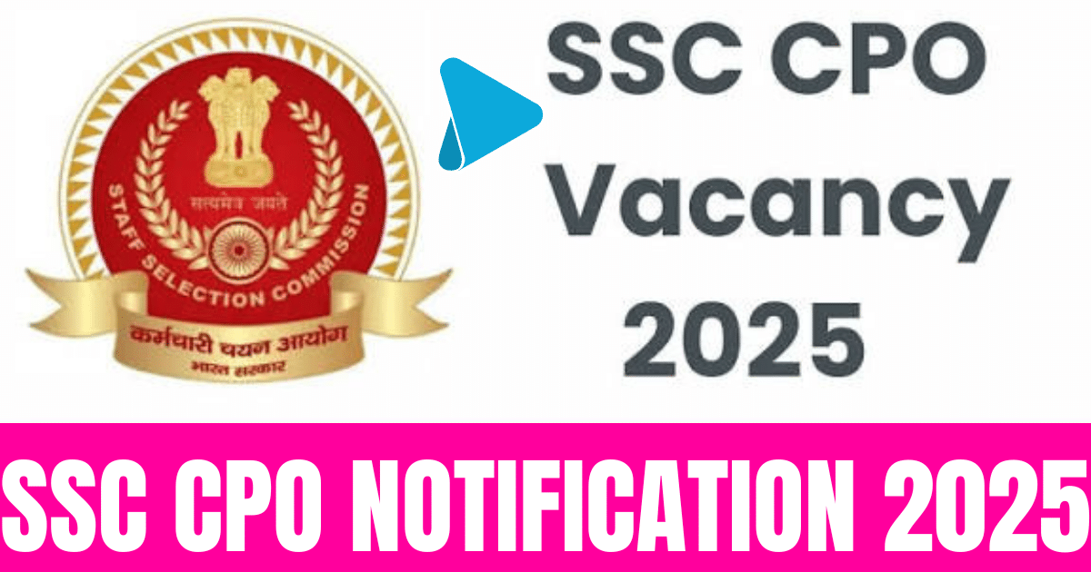 SSC CPO SI Recruitment 2025