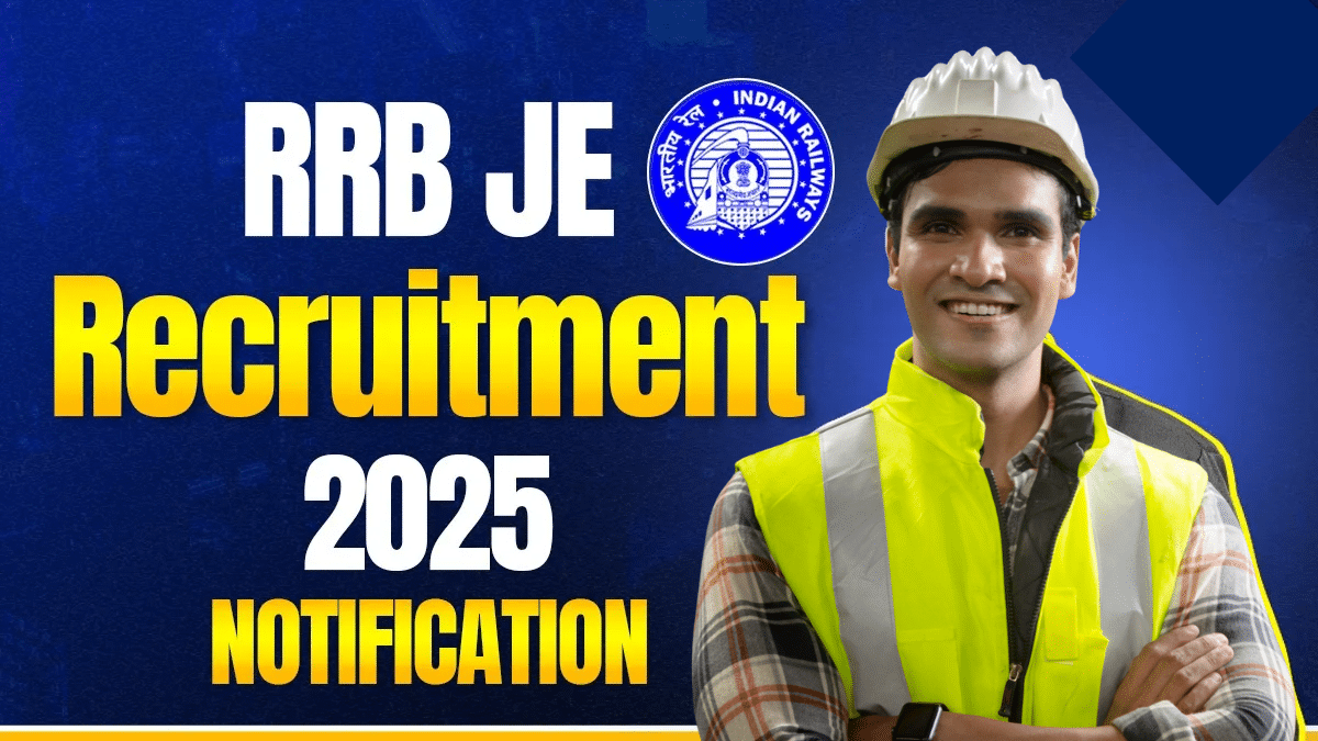 RRB JE Recruitment 2025