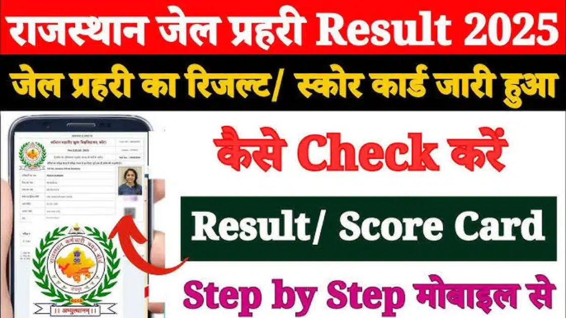 Rajasthan Jail Prahari Score Card