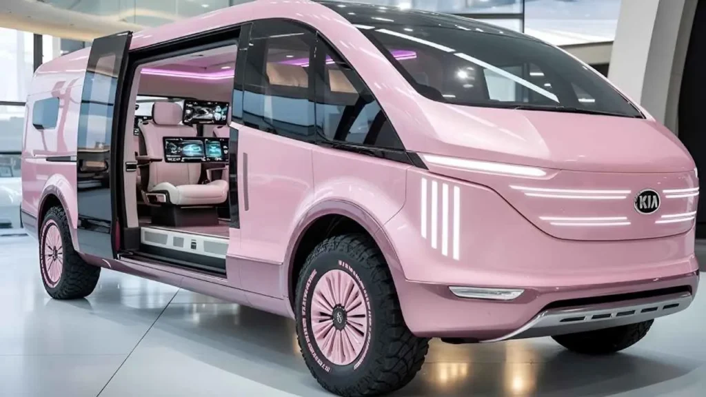 2026 Kia Camper Van Revealed with Modern Travel Comfort