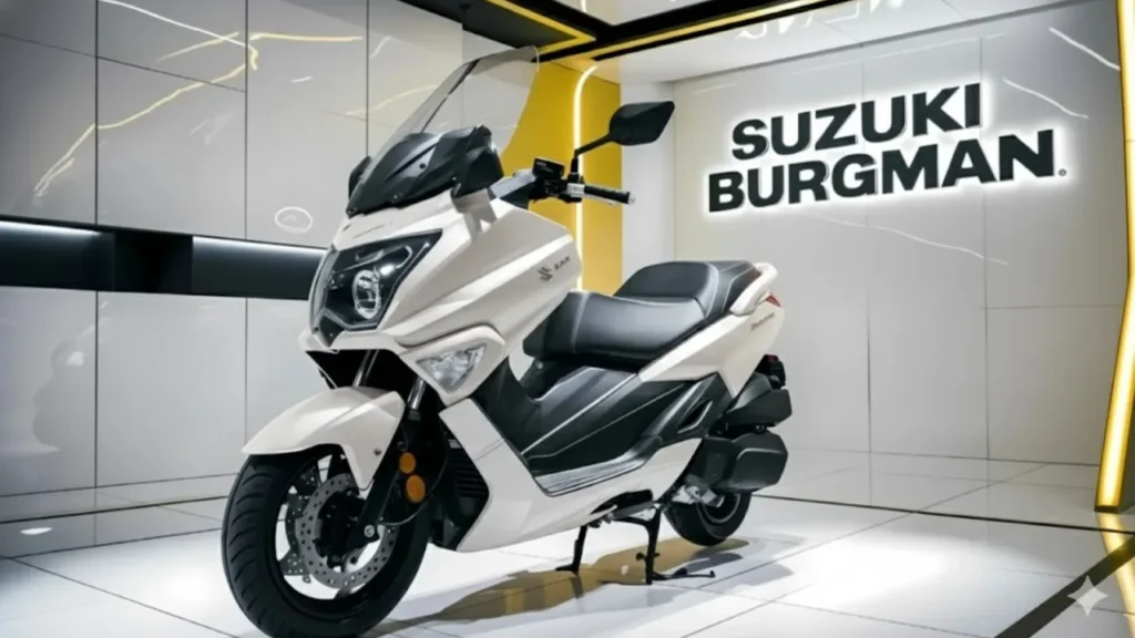 Explore the 2026 Suzuki Burgman – Premium Ride Redefined