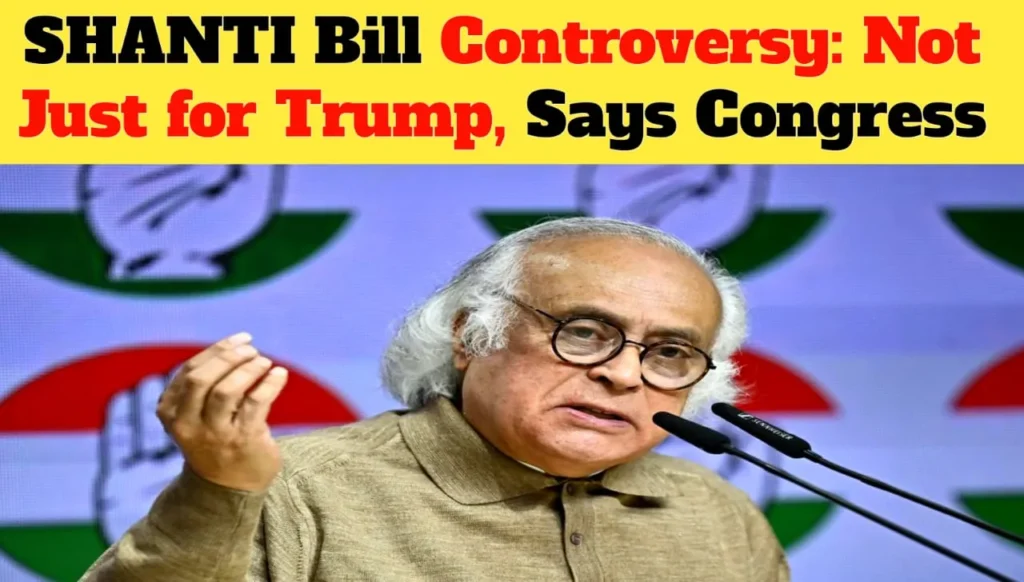 SHANTI Bill Controversy: Not Just for Trump, Says Congress