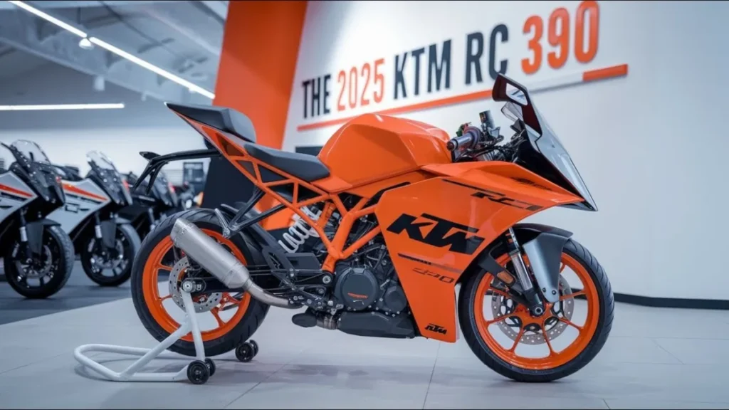 KTM RC 390 2025 Launched with Sporty Design and Advanced Tech