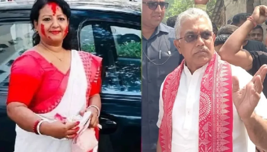 টিকিট পাচ্ছেন দিলীপ ঘোষের স্ত্রী রিঙ্কু, তাহলে এবার দিলিপের কি হবে?