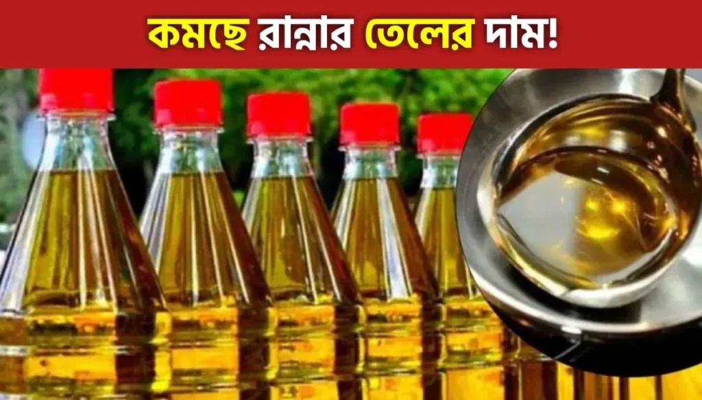 মধ্যবিত্তের হেঁসেলে বড় সুখবর, কমছে রান্নার তেলের দাম, কিন্তু কতটা?